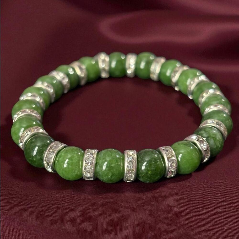 Natural jade Stone Bracelet